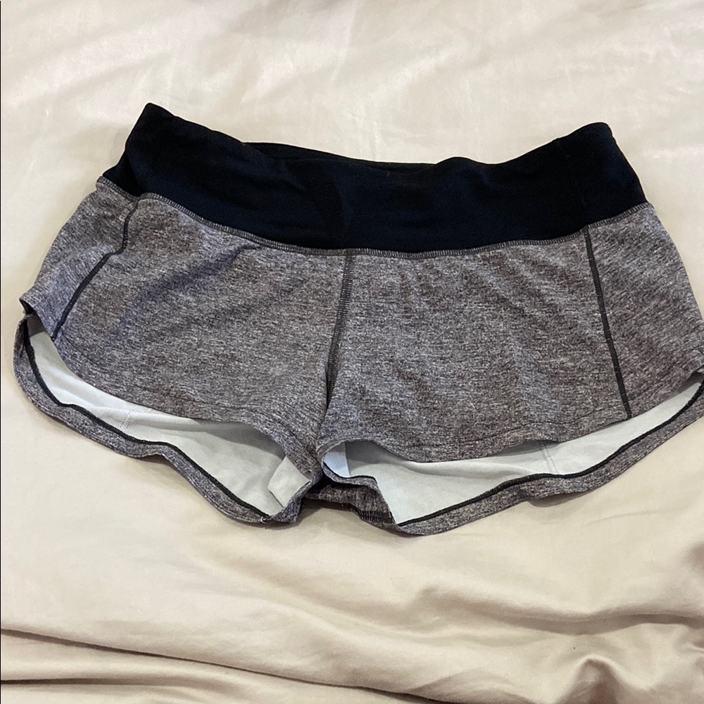 Lululemon 2.5” Speed Up Gray Shorts